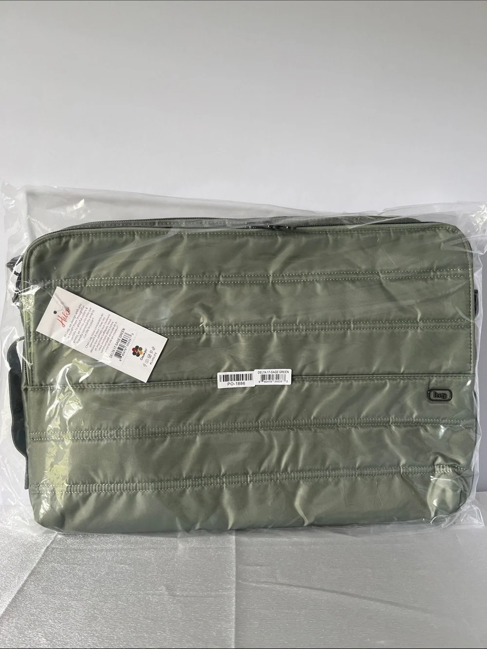 LUG - Delta Laptop Case in Sage Green